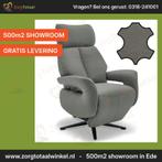 Sta-op stoel en relaxfauteuil Lyon - echt leder, Ophalen of Verzenden, Nieuw, Eén