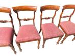 Eetkamerstoel - Palissander - Set van 4 Eetkamerstoelen