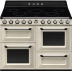 Smeg TR4110IP2 inductie fornuis - crème - 110 cm. breed, Verzenden, 60 cm of meer, Nieuw, Energieklasse A of zuiniger