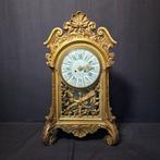 Glaspendule Empirestijl Glas, Hout - 1850-1900 - Zeldzaam, Antiek en Kunst, Antiek | Klokken