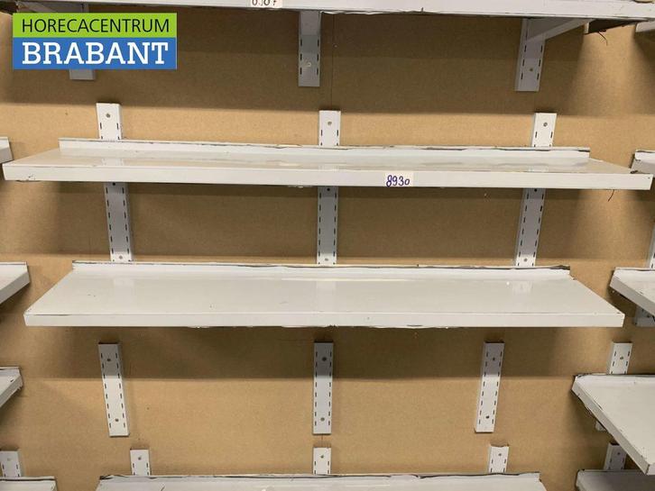 RVS Dubbel wandschap schap 160 x 30 cm Horeca, Zakelijke goederen, Horeca | Keukenapparatuur, Nieuw in verpakking, Ophalen of Verzenden