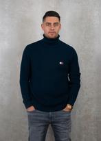 -30% Tommy Hilfiger  Tommy Hilfiger Slim xs badge rollneck, Kleding | Heren, Verzenden, Nieuw, Blauw