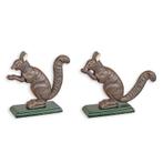 A CAST IRON SQUIRREL NUT CRACKER (Beeldjes - Decoratie), Verzenden