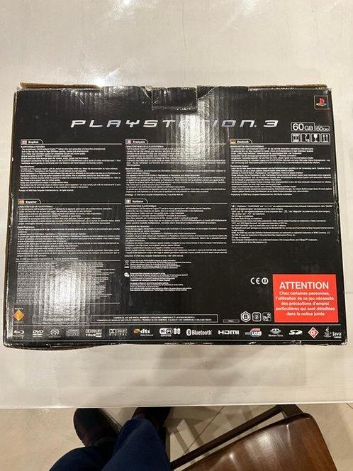 Sony - Playstation 3 (PS3) - PS3 60GB + 2 controllers first, Spelcomputers en Games, Spelcomputers | Overige Accessoires