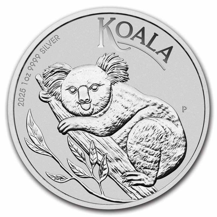 Koala 1 oz 2025, Postzegels en Munten, Munten | Oceanië, Losse munt, Zilver, Verzenden