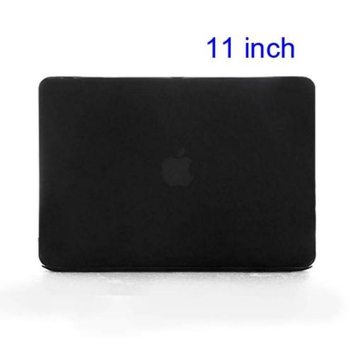 Zwarte Hardcase Cover Macbook Air 11-inch, Computers en Software, Laptoptassen, Verzenden