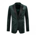 GENTS | Dinnerjacket velvet groen Maat 27 - Colbert, Kleding | Heren, Kostuums en Colberts, Nieuw, Groen, GENTS, Verzenden