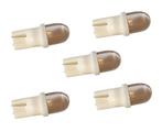 T10 autolamp 5 stuks | dashbordverlichting | daglichtwit - 6, Verzenden, Nieuw