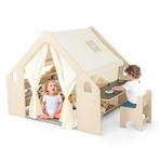 LIVSK 6-in-1 Speeltent met Vloermat, Tafel, Stoel en Opbergb, Kinderen en Baby's, Verzenden, Nieuw