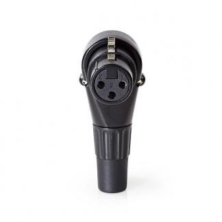 XLR connector | Nedis | 3-pin, Audio, Tv en Foto, Audiokabels en Televisiekabels, Nieuw, Verzenden