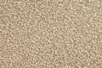 Extravagante gestoffeerde bank VOGUE 115cm taupe bouclé bank, Ophalen of Verzenden, Nieuw