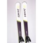 154 skis SALOMON 24hrs MAX, Woodcore, grip walk, titan + Sa, Verzenden, Gebruikt, Salomon