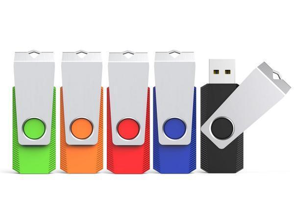 Veiling - KEXIN USB-stick 64 GB 5 stuks, Computers en Software, USB Sticks