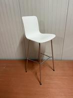 50x VitraHal Stool High Barkruk - Kleur Wit, Huis en Inrichting, Barkrukken, Verzenden, Zo goed als nieuw, Kunststof, 60 tot 90 cm
