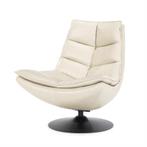 Fauteuil Sven - beige boho leder, Huis en Inrichting, Fauteuils, Ophalen of Verzenden, Nieuw