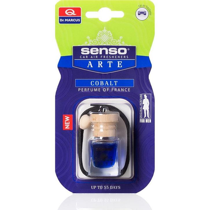 Dr. Marcus Senso Arte Cobalt autogeurtje met neutrafresh, Auto diversen, Auto-accessoires, Ophalen of Verzenden