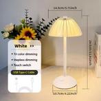 Oplaadbare LED Tafellamp – Touch Bediening en Dimbaar, Huis en Inrichting, Lampen | Tafellampen, Verzenden, Nieuw