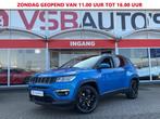 Jeep Compass 1.4 Multi Air 140PK NIGHT EAGLE HALF-LEER NAVI, Jeep, Blauw, Handgeschakeld, Nieuw