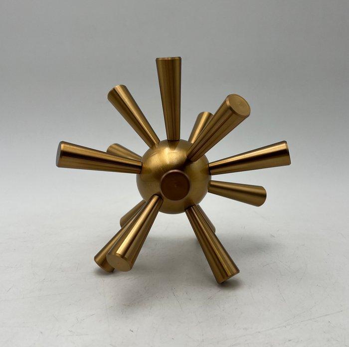 sculptuur, ***Urchin*** - 17 cm - Metaal, Antiek en Kunst, Kunst | Designobjecten