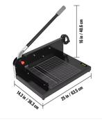 Heavy-Duty A4 Papiersnijder – Handmatige Guillotine 300 vell, Verzenden, Nieuw in verpakking