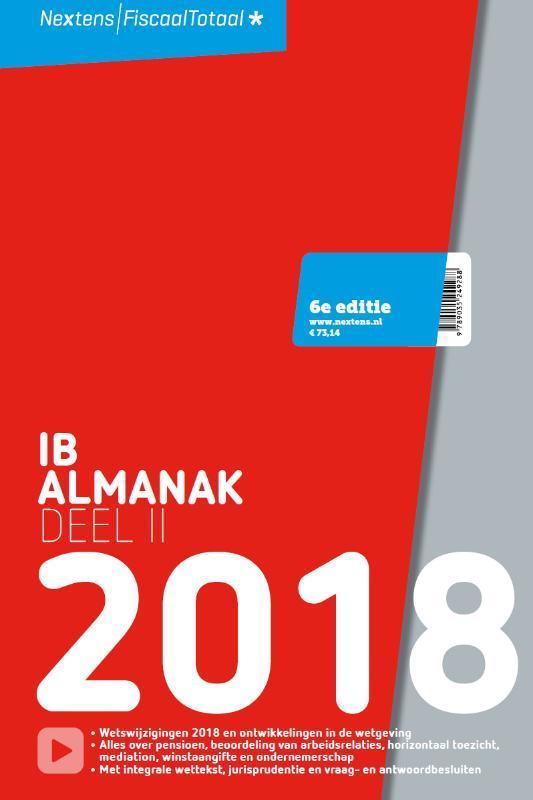 Nextens IB Almanak 2018 2 9789035249776 P.M.F. van Loon, Boeken, Economie, Management en Marketing, Gelezen, Verzenden