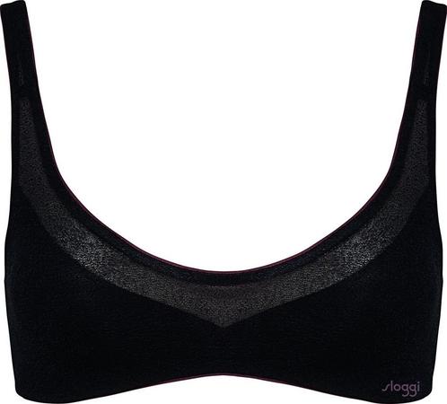 sloggi - Maat S - OXYGENE Infinite Soft Bra - Zwart, Kleding | Dames, Ondergoed en Lingerie, Verzenden