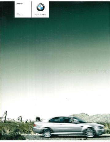 2005 BMW M3 BROCHURE DUITS beschikbaar voor biedingen