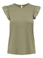 SALE -38% | ONLY Shirt Augusta kaki | OP=OP, Kleding | Dames, T-shirts, Nieuw, Verzenden