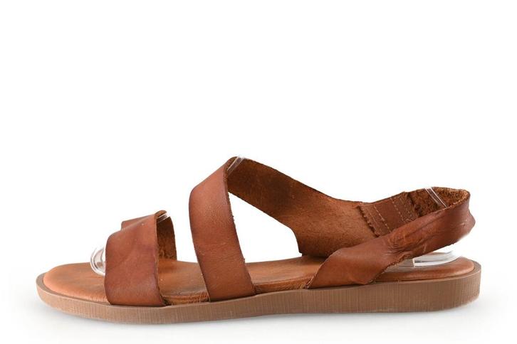 Hee Sandalen in maat 39 Cognac, Kleding | Dames, Schoenen, Overige kleuren, Zo goed als nieuw, Sandalen of Muiltjes, Verzenden