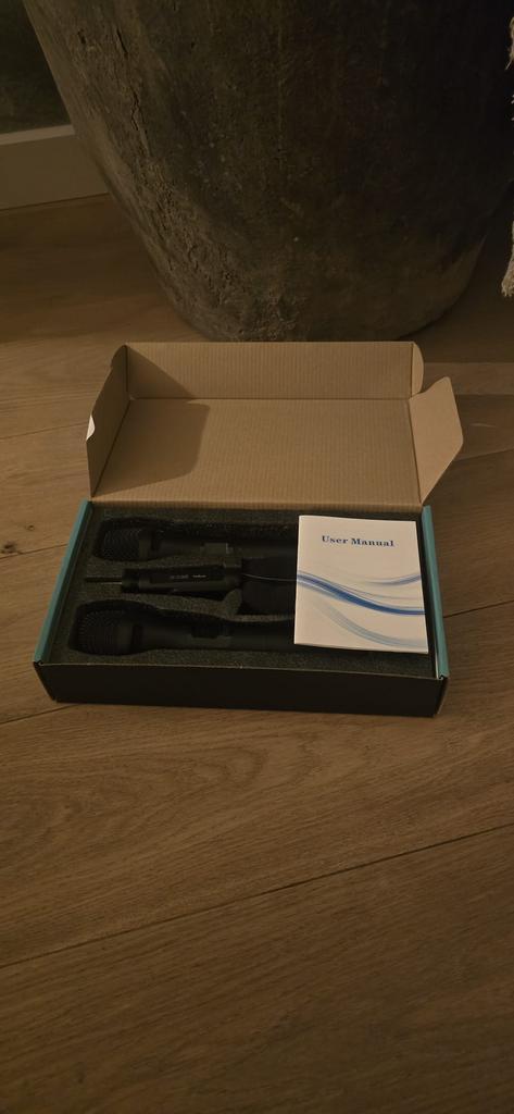 Draadloze microfoons set - 2 Stuks 1 jaar garantie, Muziek en Instrumenten, Microfoons, Zangmicrofoon, Nieuw, Draadloos, Ophalen of Verzenden