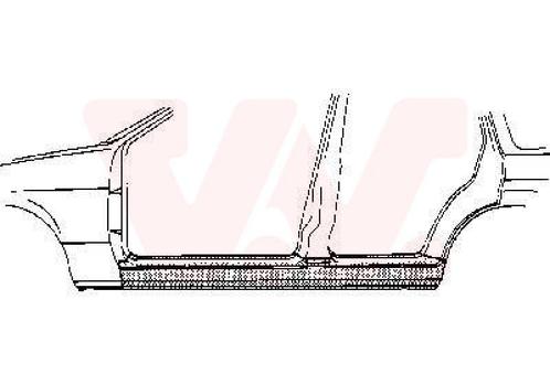 DREMPEL VOOR AUDI 80 B2 1978-1986, Auto diversen, Auto-accessoires, Nieuw, Ophalen of Verzenden