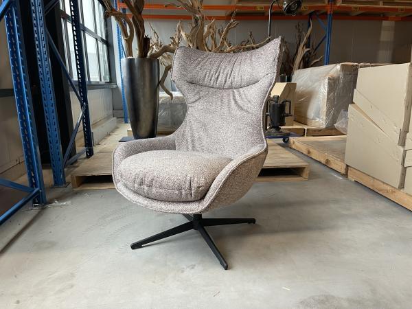 Veiling - Fauteuil Grande - Draaibaar - Stof - Mocca, Huis en Inrichting, Fauteuils, Nieuw