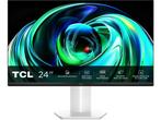TCL 24G54 - Mini-LED Monitor 24 - 100Hz 450 nits - Wit, Verzenden, Zo goed als nieuw, TCL