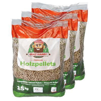 Houtpellets import 65 zakken a 15 kg, Tuin en Terras, Haardhout, Blokken, Minder dan 3 m³, Overige houtsoorten, Ophalen of Verzenden