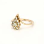 Ring - 18 karaat Geel goud Diamant (Natuurlijk), Sieraden, Tassen en Uiterlijk, Ringen, Nieuw