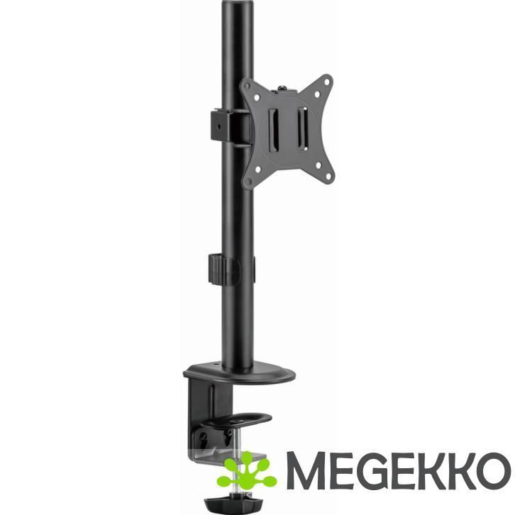 Gembird Single Display Steun Zwart, Computers en Software, Monitoren, Nieuw, Verzenden