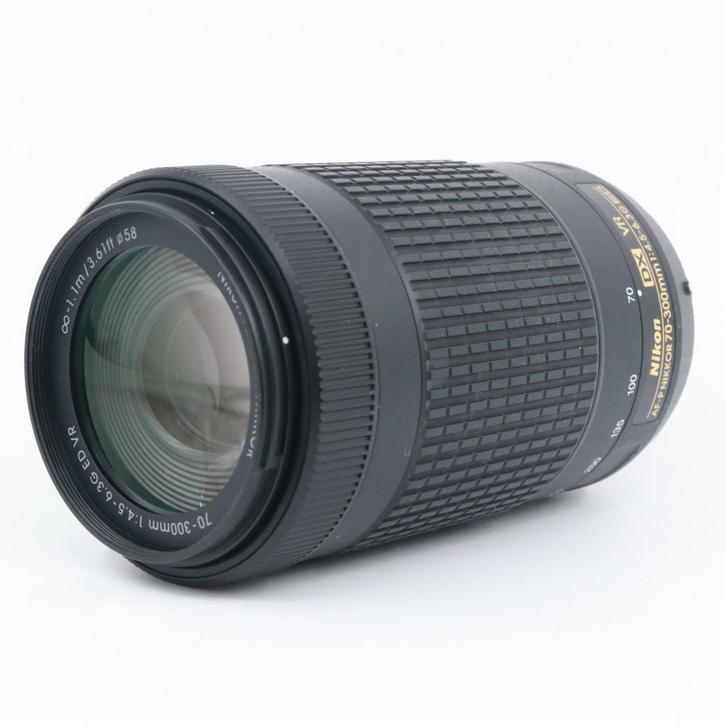 Nikon AF-P 70-300mm F/4.5-6.3G ED VR DX | Tweedehands, Audio, Tv en Foto, Fotografie | Lenzen en Objectieven, Gebruikt, Verzenden
