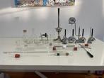 Medisch instrument - Glas, Messing, Staal - Chemisch, Antiek en Kunst