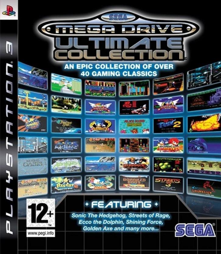 SEGA Mega Drive Ultimate Collection PS3 Morgen in huis!, Spelcomputers en Games, Games | Sony PlayStation 3, 1 speler, Vanaf 16 jaar