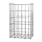 MediQo-line afvalkorf 50 liter MQ-Z60 - aluminium-look, Verzenden, Nieuw