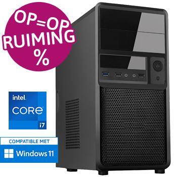 Core i7 aanbieding - 32GB - 960GB SSD - WiFi - Desktop PC, Computers en Software, Desktop Pc's