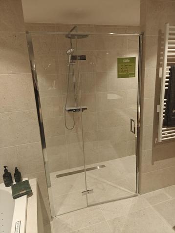 Douchedeur 120cm voor nis draaideur 0029 beschikbaar voor biedingen