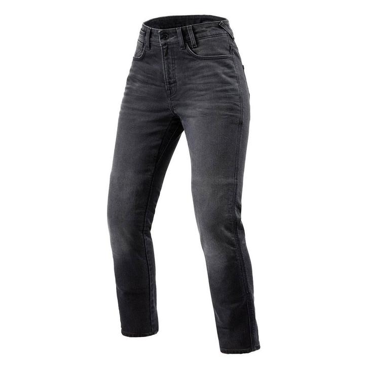 REVIT! Victoria 2 Ladies SF Mid Grijsy Used Motorjeans, Motoren, Kleding | Motorkleding, Dames, Nieuw met kaartje, Broek | textiel