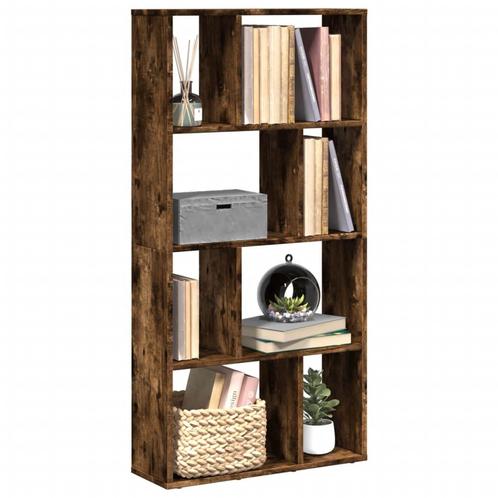 vidaXL Boekenkast 60x20x120 cm bewerkt hout gerookt, Huis en Inrichting, Kasten | Boekenkasten, Nieuw, Overige houtsoorten, Verzenden