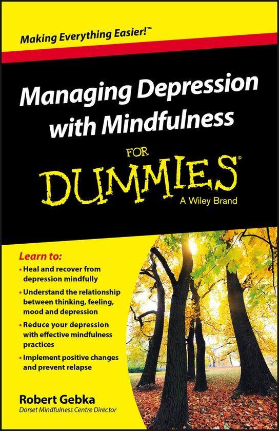 Managing Depression With Mindfulnes 9781119029557 R. Gebka, Boeken, Taal | Engels, Zo goed als nieuw, Verzenden
