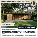 Luxe Tuinkamers en Overkappingen | Onderhoudsvrij | Voorraad, Nieuw, Met overkapping
