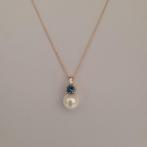 Zonder Minimumprijs - Hanger - 18 karaat Roségoud Diamant