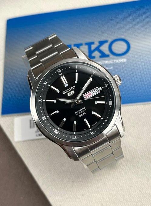 Seiko - 5 - Automatic Day Date - Zonder Minimumprijs -, Sieraden, Tassen en Uiterlijk, Horloges | Heren