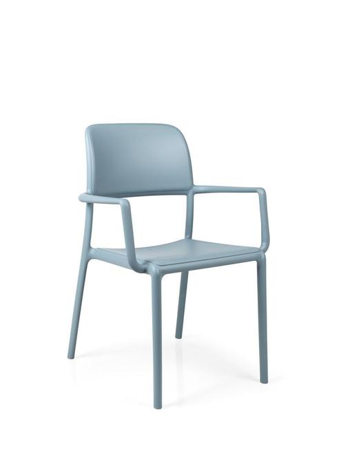 Nardi Riva Armleuningstoel - Celeste, Tuin en Terras, Tuinsets en Loungesets, Ophalen of Verzenden