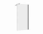 Inloopdouche 70x200 8mm Nano glas mat zwart serie Silvio, Verzenden, Nieuw